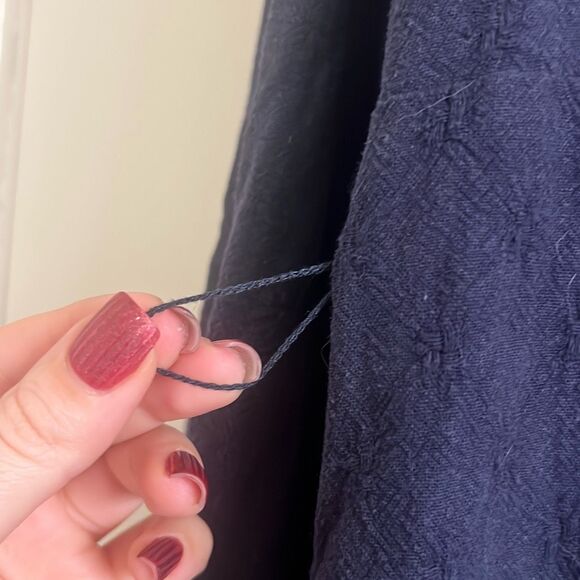 ✨Lulus Ideal Impression Navy Blue Balloon Sleeve Mini Sz Medium Dress✨ - Picture 9 of 9